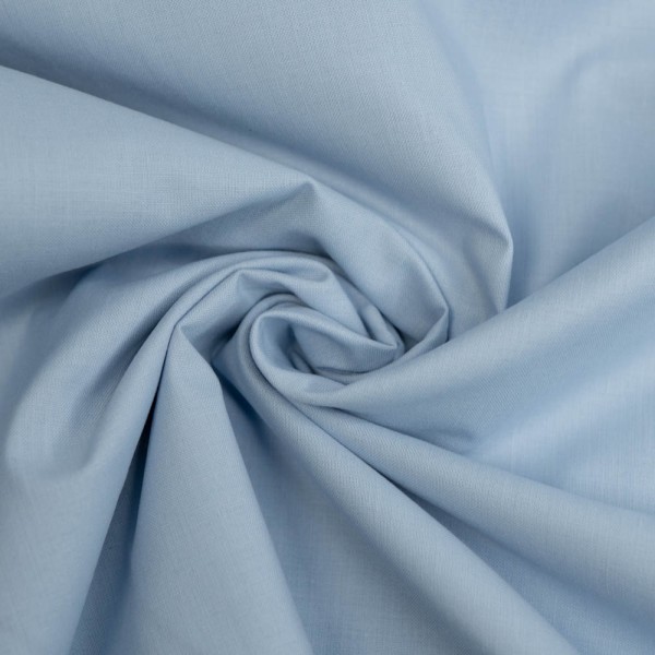 Baumwollwebware Fahnentuch 280cm Breite hellblau