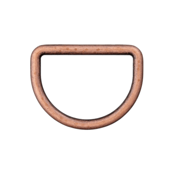 D-Ring altkupfer 40mm