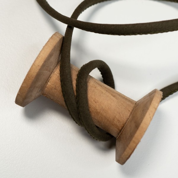 Feste Kordel Velours 6mm khaki