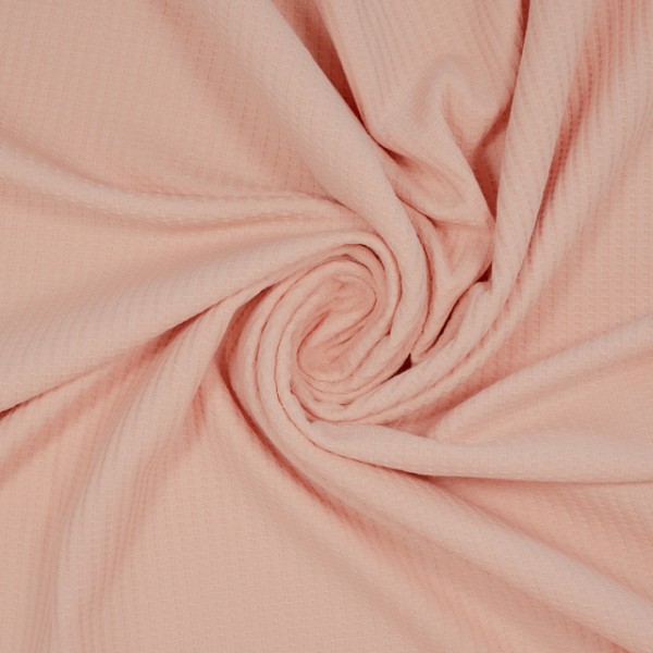 Waffeljersey Mila rosa