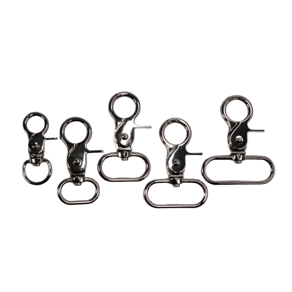 EvLis Taschenkarabiner Silber 40mm