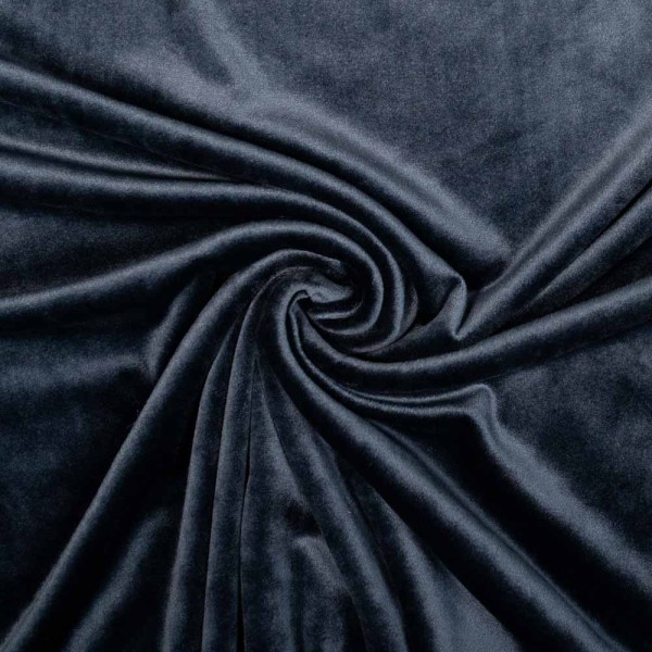 Velvet Samt-Sweat Sofia navy