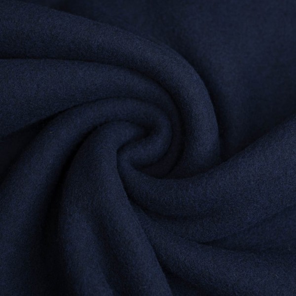 Woll Fleece flauschig dark navy
