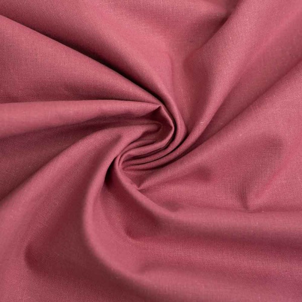 Baumwolle Webware Fahnentuch altrosa