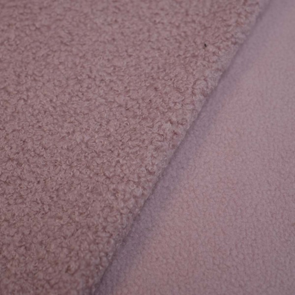 Jacken- & Mantelteddy Dick mit Fleece altrosa