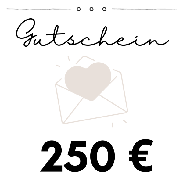 Gutschein 250€