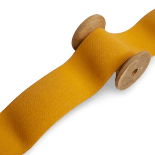 Gummiband 50mm SOFT senfgelb