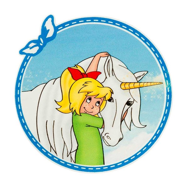 Applikation Bibi Blocksberg Einhorn