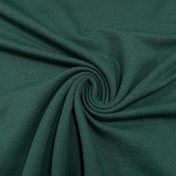 BIO Sommersweat French Terry Uni tannengrün