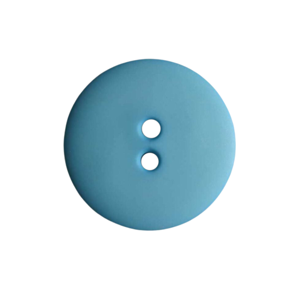 Modeknopf matt 13mm hellblau