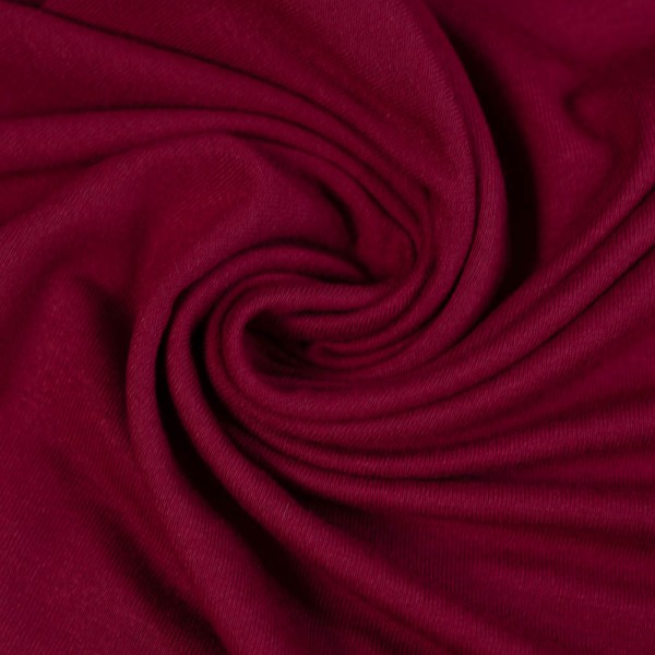 Viskosejersey bordeaux