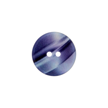 Prym Modeknopf Marmor schimmernd 18mm blau