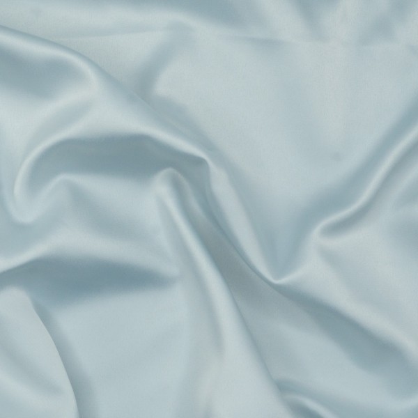 Satin Stretch Glänzend Uni grau