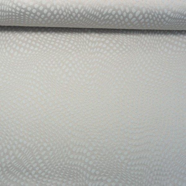 1m Zuschnitt Jacquard Dekostoff Nimes beige-hell