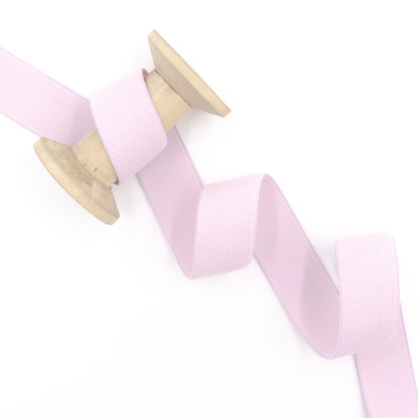 Gummiband 25mm SOFT altrosa hell