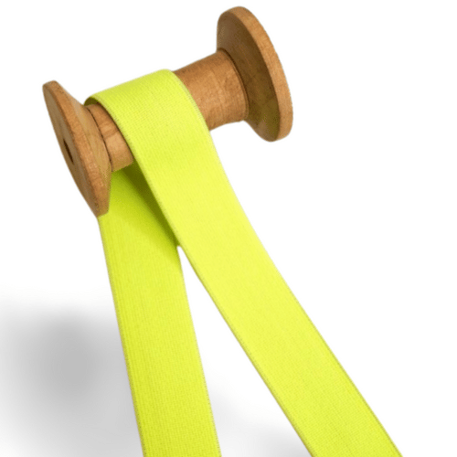 Gummiband 25mm SOFT neongelb