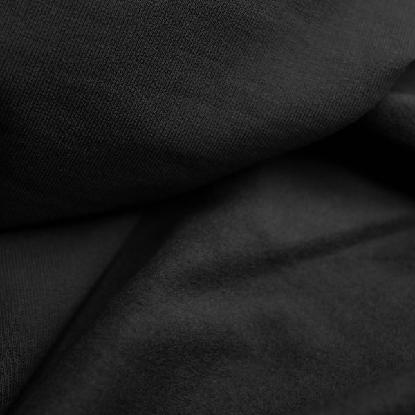 Baumwoll Jogging Sweat Premium schwarz