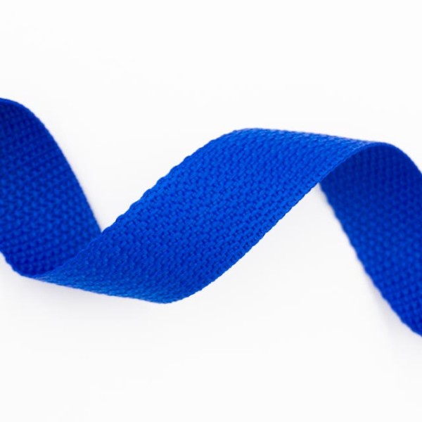 Gurtband Grobmaschig 25mm royalblau