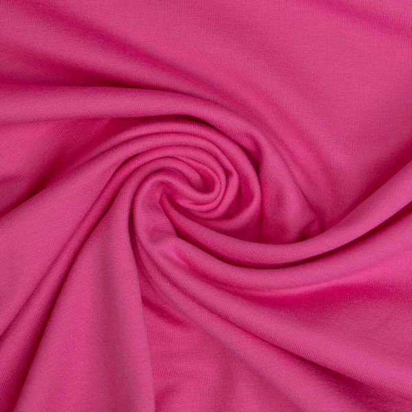 Baumwolljersey Uni Clara pink