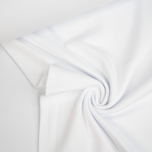 Bündchen Fein-Ripp Clara weiß
