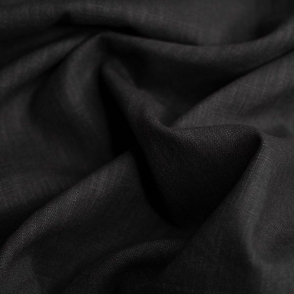 Premium Leinen schwarz