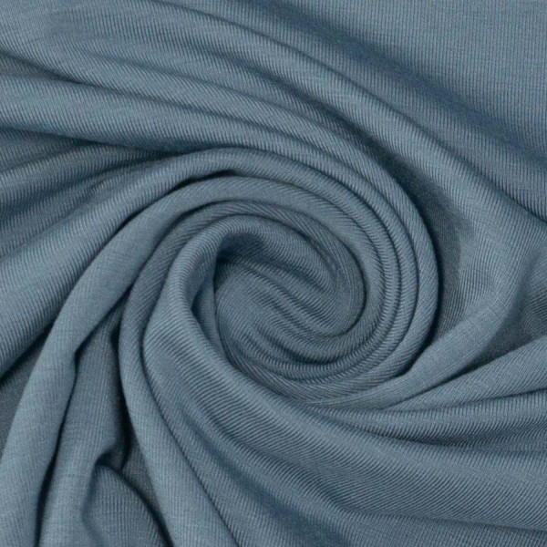 Bamboo Jersey jeansblau