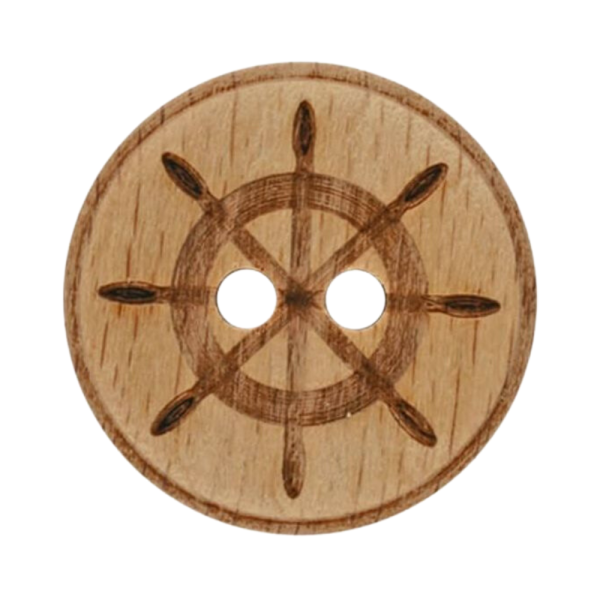 Holzknopf Steuerrad 28 mm