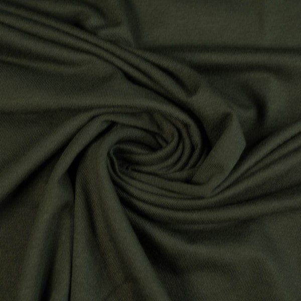 Viskosejersey khaki