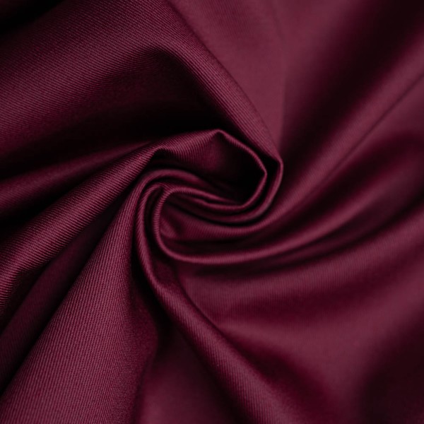Dicker Twill bordeaux für Arbeitskleidung