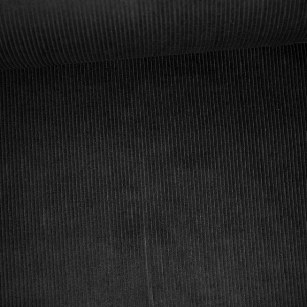 Breitcord 100% Baumwolle schwarz