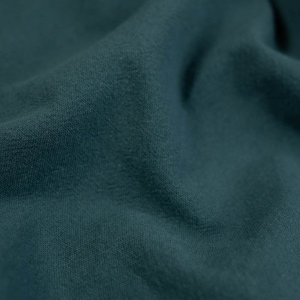 Baumwolle Stonewashed blaupetrol