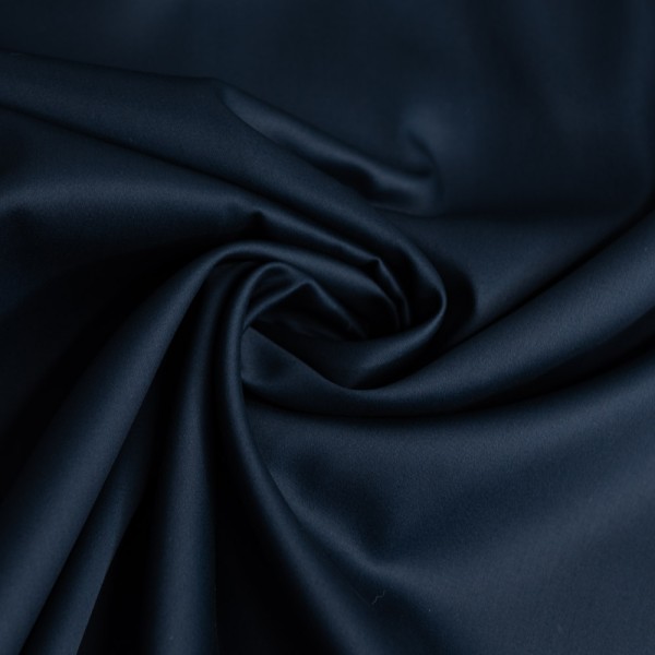 Baumwollsatin Luxury Soft navy