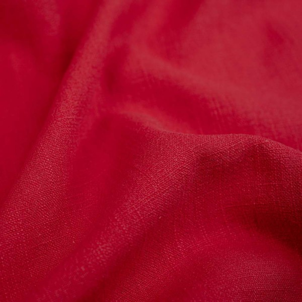 Leinen Stonewashed rot