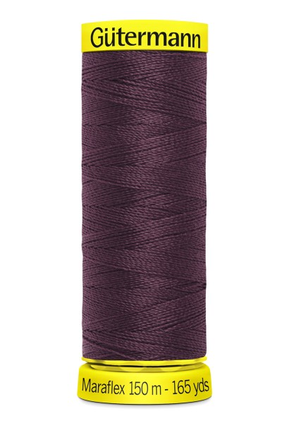 Elastisches Garn Gütermann Maraflex 150m bordeaux dunkel Nr. 130