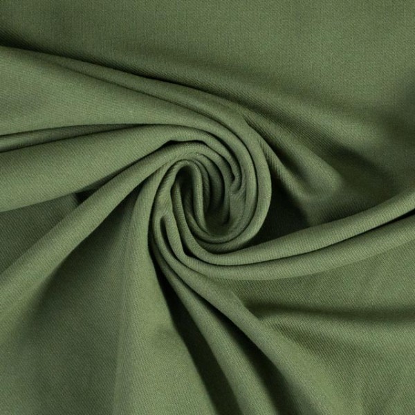 Sweat Jeansstoff khaki