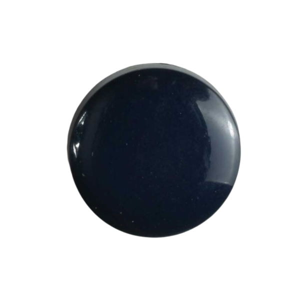 Modeknopf 13mm glänzend dark navy