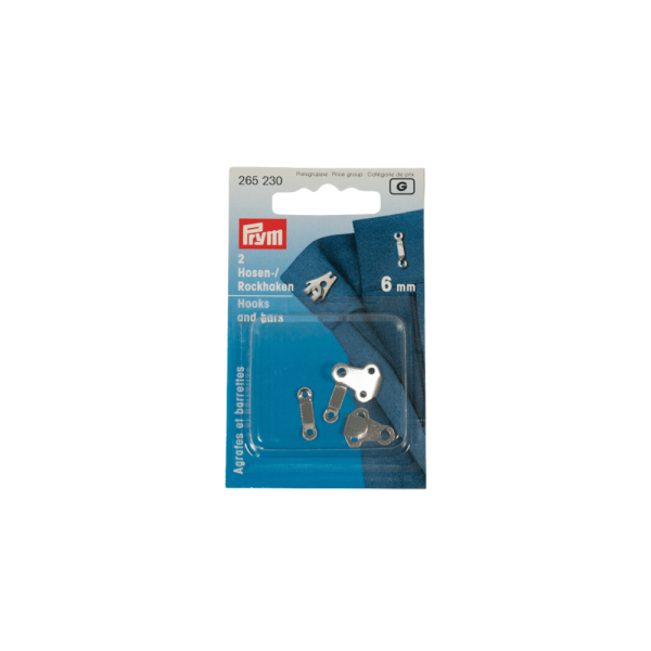 Prym Hosen- und Rockhaken 6mm