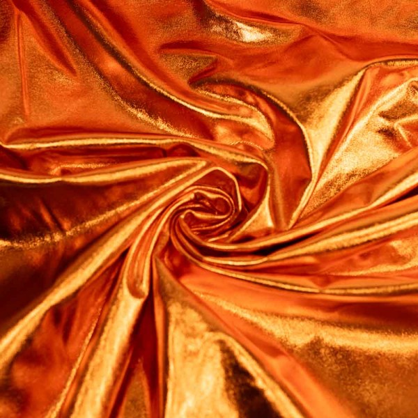 Folienjersey Metallic orange