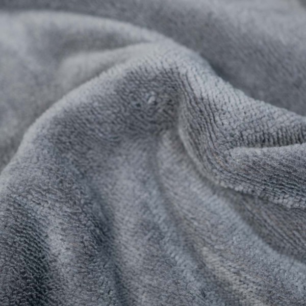 Bamboo Fleece Doubleface mittelgrau