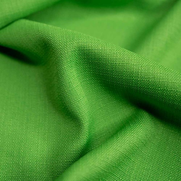 Leinen Look Webware Soft pistazie