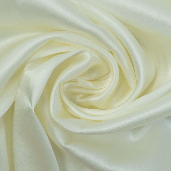 Italienische Seide Stretch Deluxe ecru