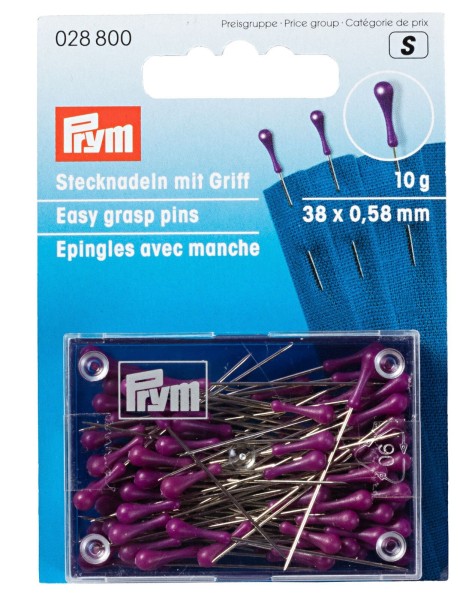 Prym 38 Stecknadeln mit Griff