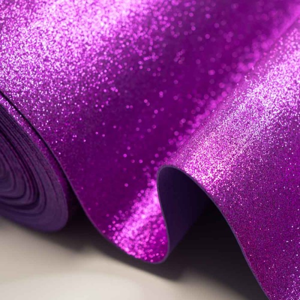 Glitzer Moosgummi Goma Eva 2mm lila