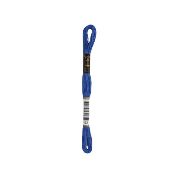 Anchor Sticktwist Garn 6-fädig königsblau